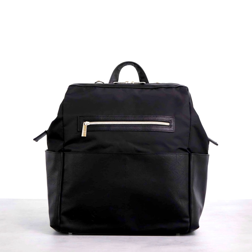 Beis black diaper bag